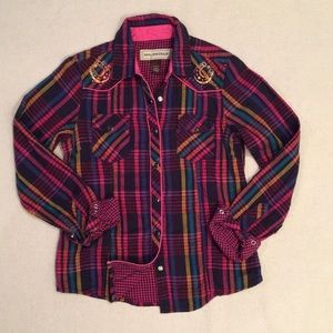 Bit & Bridle Western Shirt S